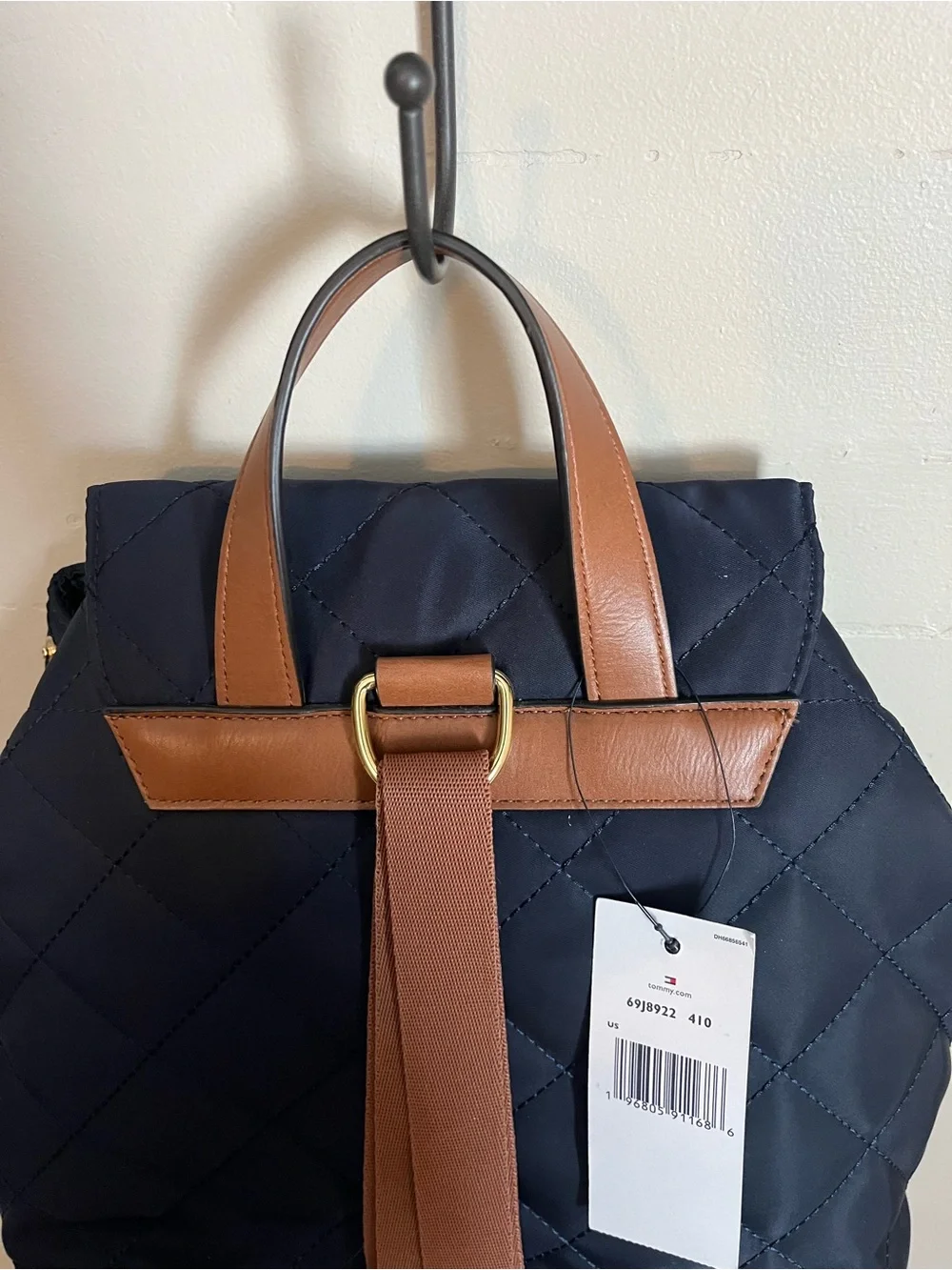 Tommy Hilfiger Diamond Quilt Rae Backpack